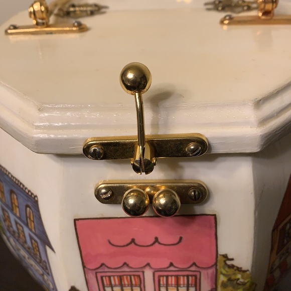 Vintage Wooden Purse Handbag - Picture 12 of 17